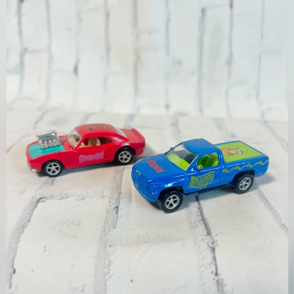 VTG Racing Champions Scooby-Doo 1996 Dodge Ram 1500 & ‘69 Chevy Camaro Diecast